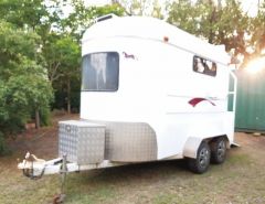 Cruise 2 Horse Angle Load Float Horse Transport for sale NSW Gunnedah