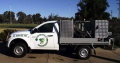 Mitsubishi Ute Bin Cleaning Equipment Business for sale Wagga Wagga NSW