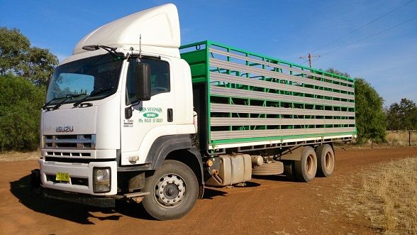 Duncan Stock Crate , 2010 Isuzu FXZ 1500 Truck for sale Trundle NSW