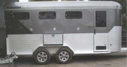 XLT F250 4 x 4 Imperial 4 - Horse Angle Horse Float for sale Vic