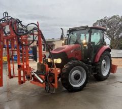 Spagnolo 10 head barrel pruner Case  115C Tractor for sale Renmark SA