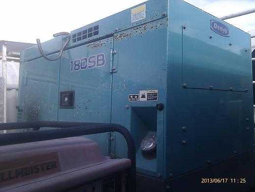 Plant and Equipment for sale WA Denyo 180 CFM Compressor