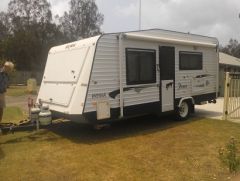 2012 Semi off road 18ft 6 inch Roma Pinto Caravan for sale Qld Helensvale