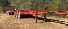 B-Double 20ft A &amp; B Skel Trailers for sale Darlington Point NSW