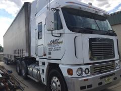 Freightliner  Prime mover truck &amp; Curtain Sider Trailer for sale NSW 