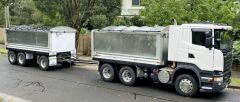 Dog Trailer 2017 Scania R560 Tipper Truck for sale Vic Montrose