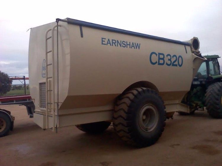 Earnshaw Chaser Bin 25T Farm Machinery for sale WA