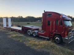 Extendable Gooseneck Trailer Freightliner Argosy Truck for sale NSW 