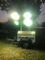 Mobile Lighting Tower 6.5 KVA Generator for sale Calliope Qld
