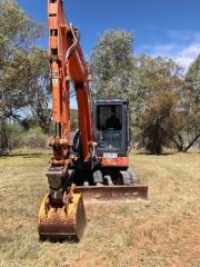 2010 6 Ton ZX60USB Excavator for sale Wilcannia NSW