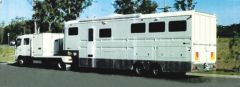 Dryden 5 Horse Gooseneck Hino Dual cab Truck Horse Transport for sale Epsom Vic