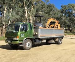 Fuso Tipper Case Excavator Skid Steer Earthmoving Combo for sale SA Tanunda