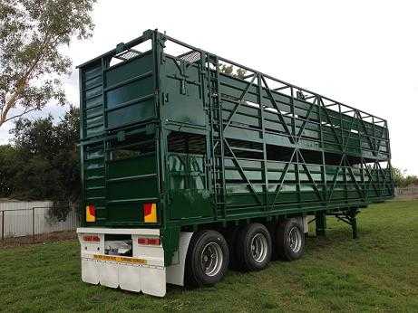 Trailer for sale NSW Byrnes Double Deck Stock Crate in Yetman