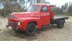 Vintage 1952 International Tray Truck for sale Tas Swansea