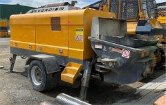 Everdigm TP970 Concrete pump on trailer for sale Yatala Qld