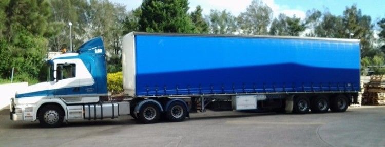 45FT Freighter 45ft Freuhauf trailer Scania T124G Truck for sale Leppinton 