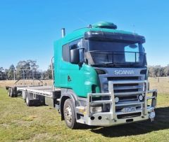 Scania R340 Truck &amp; Pig Trailer for sale Faraday Vic