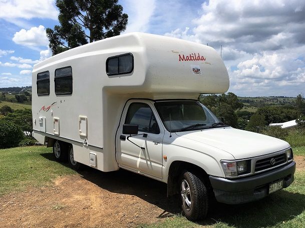 2001 Toyota Crystal 111 Matilda Motor Home for sale Boonah Qld