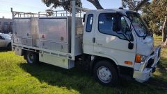 2010 Hyundai HD75 Tray Dropside Truck for sale Vic Morwell
