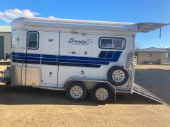 2010 Brumby 2 Horse Float Full Camper for sale Coolamon NSW
