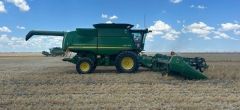 2008 John Deere 9770 + John Deere 640D Front for sale Goondiwindi Qld