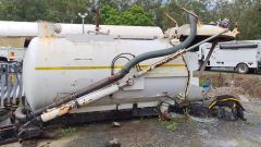 WHITE VAC TANK APPROX 6,700 LTR FOR SALE (near CABOOLTURE 4510) QLD