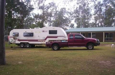 Caravan for sale TAS Future Systems Fifth Wheeler Caravan and Ford F250 
