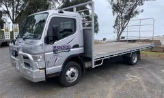 2014 Mitsubishi Fuso Canter 815 Flat Tray Truck for sale Colac Vic