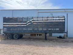 Triple Deck Stock Crate Trailer for sale Alford SA