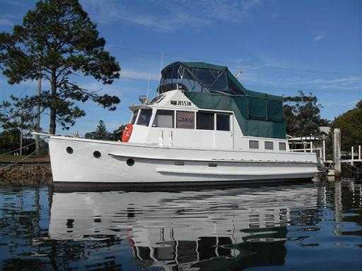 Boat for sale NSW Classic Motor Cruiser Ex Trawler Boat
