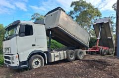 Volvo FH12 460 Tipper Truck &amp; Hamelex Tipper Trailer foe sale Batemans Bay 