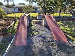 Steel work shop ramps for sale Withcott Qld