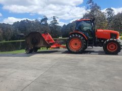 2018 kubota M135 GX Tractor &amp; McConnell Slasher for sale Broasford Vic