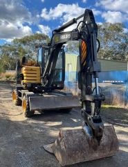 Volvo EW60C Wheeled Excavator for sale Wyee NSW