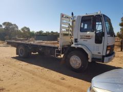 1985 Ford Cargo tray top truck with bin for sale Reeves Plains SA