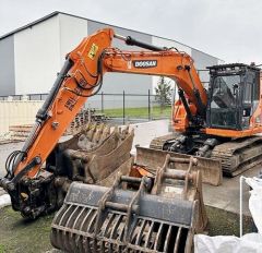 2021 Doosan DX140LCR Track Mounted Excavator for sale Melbourne Vic