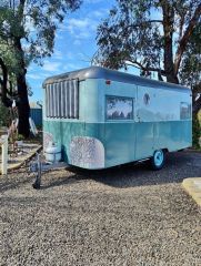 Very rare 1956 Carapark Hunter Special 14&#039;9&quot; Caravan for sale Mundoona Vic