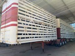 B Double Stockcrate Trailers for sale Charlton Vic