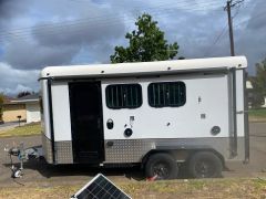 2020 Australian made 2 Horse Angle Load Horse Float for sale Flagstaff Hill SA