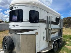 Extended Bay 2 HSL Rice Excel Horse Float for sale Bendigo Vic