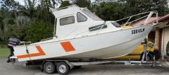 Aluminium 7M Half Cabin Hardtop Boat for sale Burringbar NSW