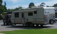 2014 Custom built Bellagio Platino Caravan for sale Vic Shepparton