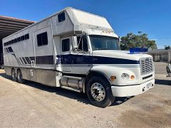 1997 Freightliner FL112 7 Horse Truck/Living for sale Strathmerton Vic 