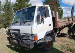 1991 Mitsubishi Canter 4x4 Flat Deck Truck for sale Jindabyne NSW