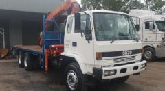 12 Ton Isuzu Palfinger Crane Truck for sale Marsden Park NSW