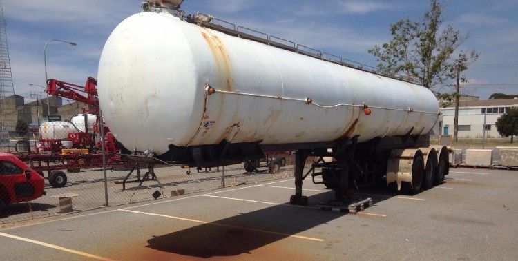 Tieman Aluminium Triaxle Water Tanker for sale SA