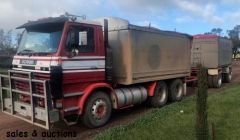 1994 Scania 113M Truck &amp; Barry Stoodley Trailer for sale SA Pt Lincoln