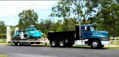 Earthmoving Combo Truck trailer bobcat excavator attach for sale Booral Qld