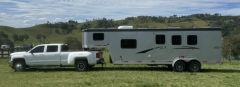 Chevrolet Ute &amp; 3 Horse Gooseneck for sale East Gresford NSW