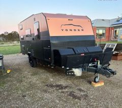 2022 Yonder Wanderer 18.4ft 3  bunks Caravan for sale Lockwood Sth Vic